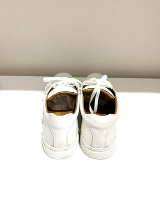 NWOT Tony Bianco X Revolve Qai Leather Lace Up Sneakers Milk Women's Size 9