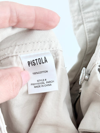 Pistola pleated cotton pants, 27