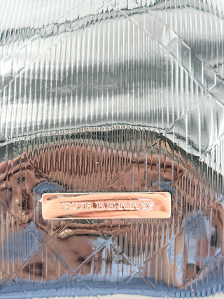 Burberry patent leather bilmore large bag
