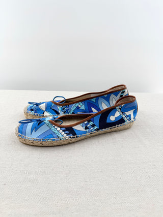 Pucci espadrille print shoes flat, 39