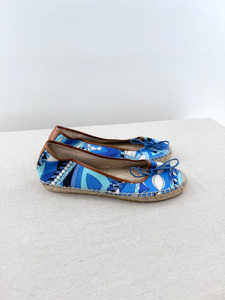 Pucci espadrille print shoes flat, 39