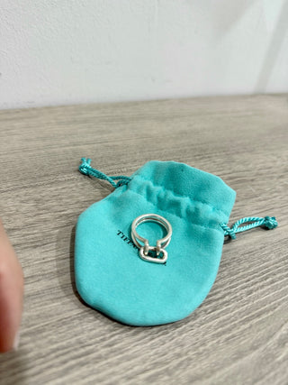 Tiffany & Co. HardWear Two-Row Ring Sterling Silver Women's Size 7