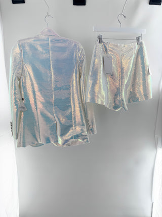 Nadine Merabi karla blazer and shorts, top 2 / bottom 6