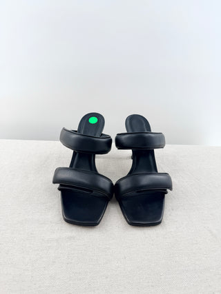 GIA x Pernille Leather strap heels, 39 1/2