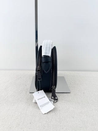 Coach canteen leather crossbody Halloween cat bag