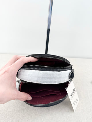 Coach canteen leather crossbody Halloween cat bag