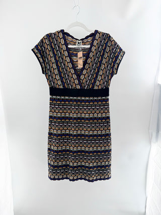 Missoni knit midi dress with slip, US 10