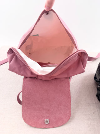 Longchamp nylon backpack le pliage