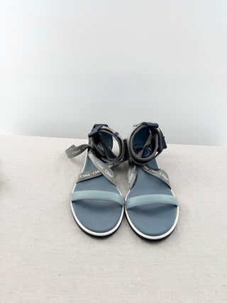Chloe Sporty logo sandal, 39 1/2