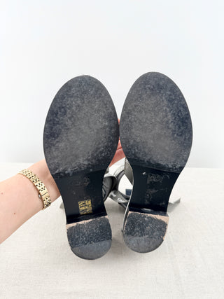 Chloe Sporty logo sandal, 39 1/2