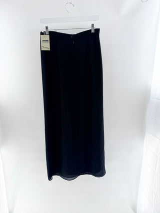 Ribkoff vintage slit midi skirt with crystals, 8
