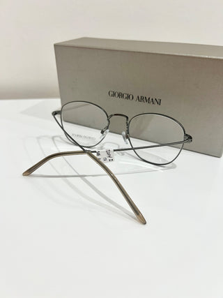 NWT Giorgio Armani AR5064 Tortoise Half Rim Metal Frame Optical Frame Eyeglass
