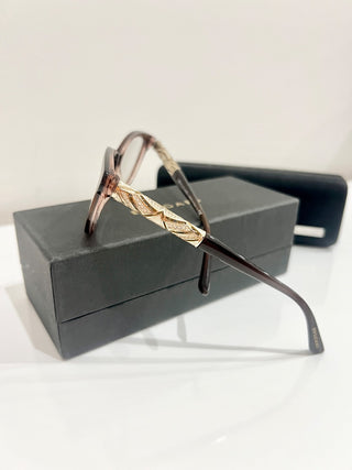 NWT Bvlgari 4126-B Dark Havana Brown Optical Frames Cat Eye Eyeglass