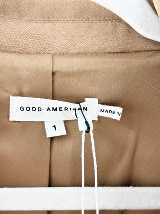 Good American sleeveless blazer mini dress, 1 / S
