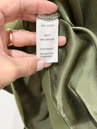 NWT Fate Sleeveless Tank Top & Cargo Jogger Pants Set Hunter Green Womens Size S