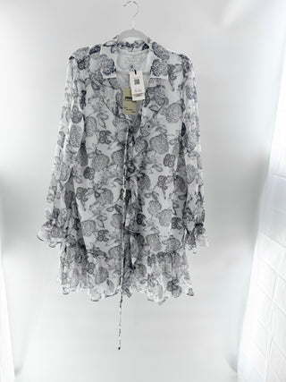 Ted Baker floral print mini dress, 6