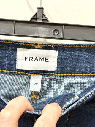 Frame le high straight jeans, 27