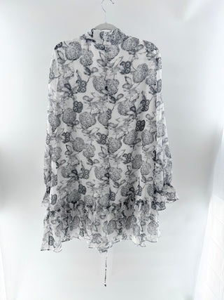 Ted Baker floral print mini dress, 6