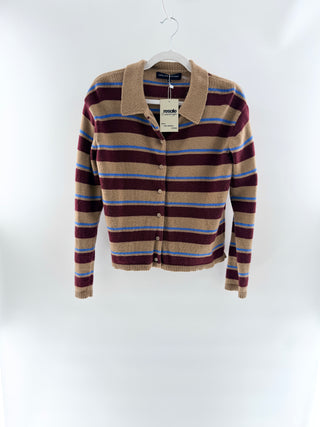 English Factory striped cardigan sweter, XS