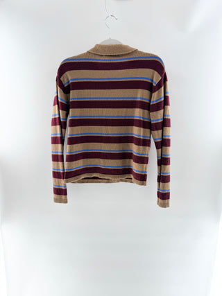 English Factory striped cardigan sweter, XS