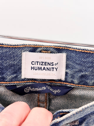 Citizens of Humanity straight high waist jeans, 26