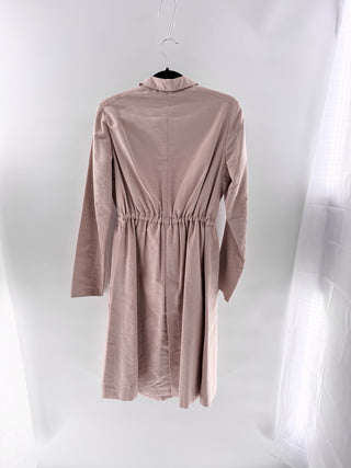Cesare Fabbri trenchcoat 100% silk, M