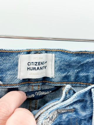 Citizens of Humanity anabelle shorts denim, 25