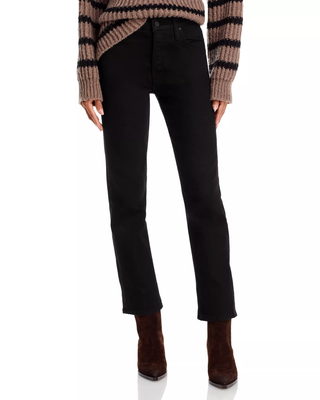 Mother The Tomcat High Rise Ankle Straight Jeans Lasting Impression Women's 27