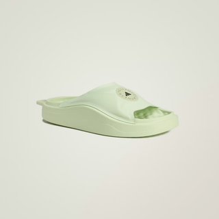 Adidas x Stella McCartney Rubber Slide Sandals Halo / Halo / Carbon Women's US 6