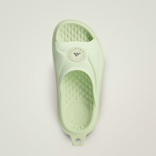 Adidas x Stella McCartney Rubber Slide Sandals Halo / Halo / Carbon Women's US 6