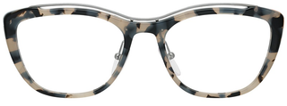 Prada VPR04V Optical Frames Conceptual Cat Eye Eyeglass Grey Havana