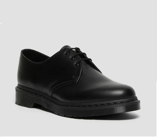 NWT Dr. Martens 1461 Mono Smooth Leather Oxford Shoes Black Women's Size US 8