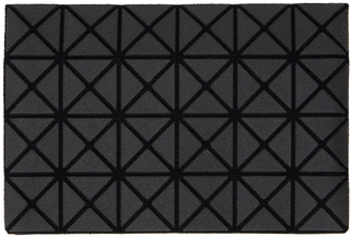 NWT Bao Bao by Issey Miyake Matte Black Oyster Card Case Wallet 4.25'' x 3'' Folded