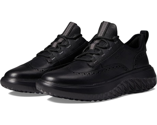 Cole Haan Zerogrand WFA Leather Running Sneakers Black/Black Men's Size 12M