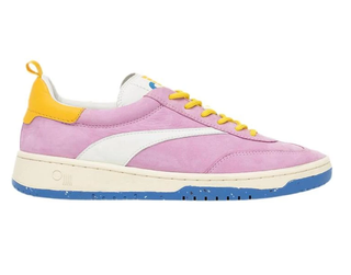 Oncept Panama Stadium Suede Low-Top Sneakers Orchid Yellow Women's Size 8