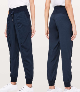 Lululemon Dance Studio Pull On Mid-Rise Drawstring Jogger Pants Women's 6