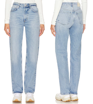 Citizens of Humanity Zurie High Wiasted Straight Leg Jeans Carousel Women's Size 28