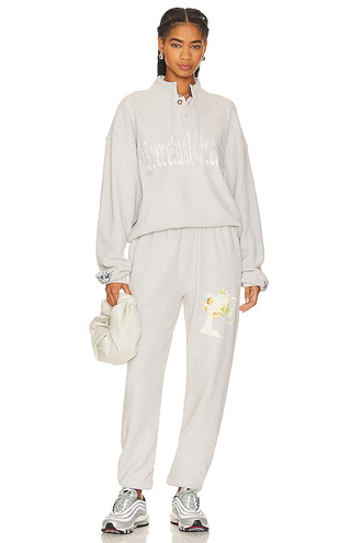 BOYS LIE X Perpetual Feelings Sweatshirt & Sweatpants Set Gray Top S/M/Bottom S