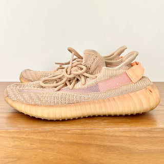 Adidas Yeezy Boost 350 V2 Clay Sneakers Shoes Low Top Orange Women's Size US 6