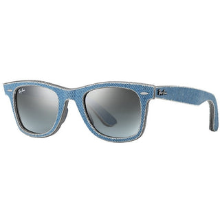 Ray-Ban RB2140 - 11644M Blue Frame Denim Wayfarer Sunglasses