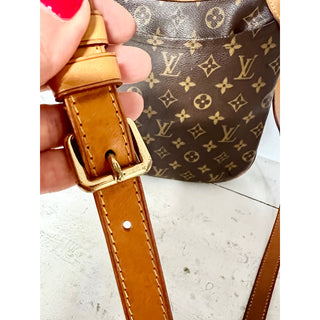 Louis Vuitton Odeon PM Monogram Leather Shoulder Crossbody Messenger Bag Brown