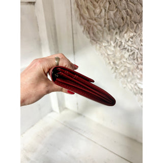 Louis Vuitton Sarah Epi Textured Leather Continental Wallet Castillan Red