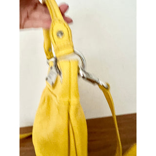 Marc By Marc Jacobs Yellow Leather Classic Q Hillier Hobo Shoulder Bag Women's