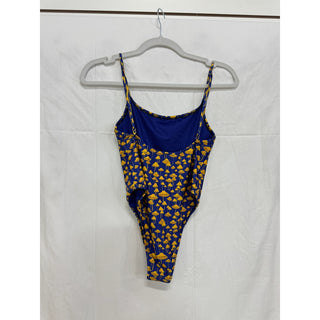 Tropic of C x Agua Bendita The Sculpting One Piece Blue/Yellow Women's Size S