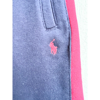 NWOT Polo Ralph Lauren Drawstring Pull On Jogger Pants Blue Red Toddler Sz 4/4T