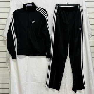 NWT Adidas Originals Firebird TrackSuit Jacket & Pants Set Black/White Unisex S