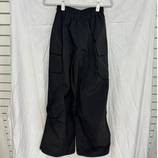 NWT superdown Josie Pull On Wide Leg Parachute Cargo Pants Black Women's Size XS