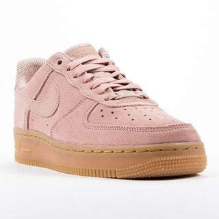 Nike Air Force 1 Suede Low Top Athletic Sneakers Particle Pink Women's Size US 8