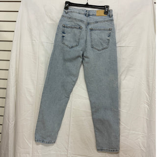 Zara Light Wash High Waisted 5 Pocket Denim Mom Jeans Blue Women's Size US 4