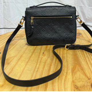 Louis Vuitton Black Monogram Empriente Leather Crossbody Pochette Metis Bag